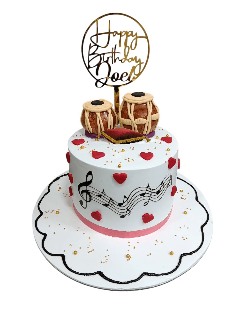 Music Theme Cake Design 1